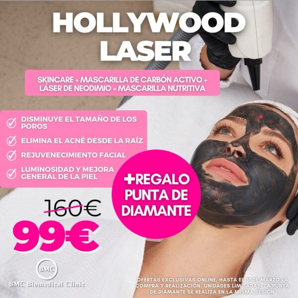 HOLLYWOOD LASER + PUNTA DE DIAMANTE DE REGALO