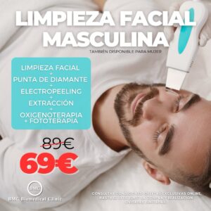 LIMPIEZA FACIAL MASCULINA