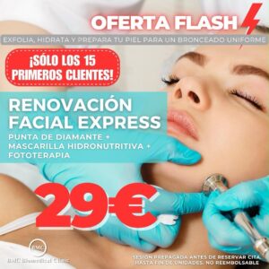 RENOVACIÓN FACIAL EXPRESS